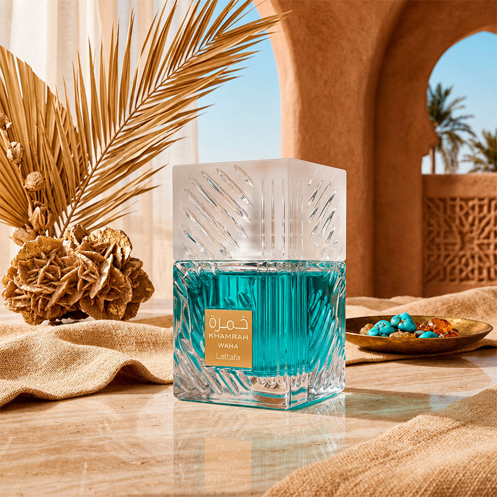 Perfume Árabe Unissex Khamrah Waha Eau de Parfum Lattafa 100ml