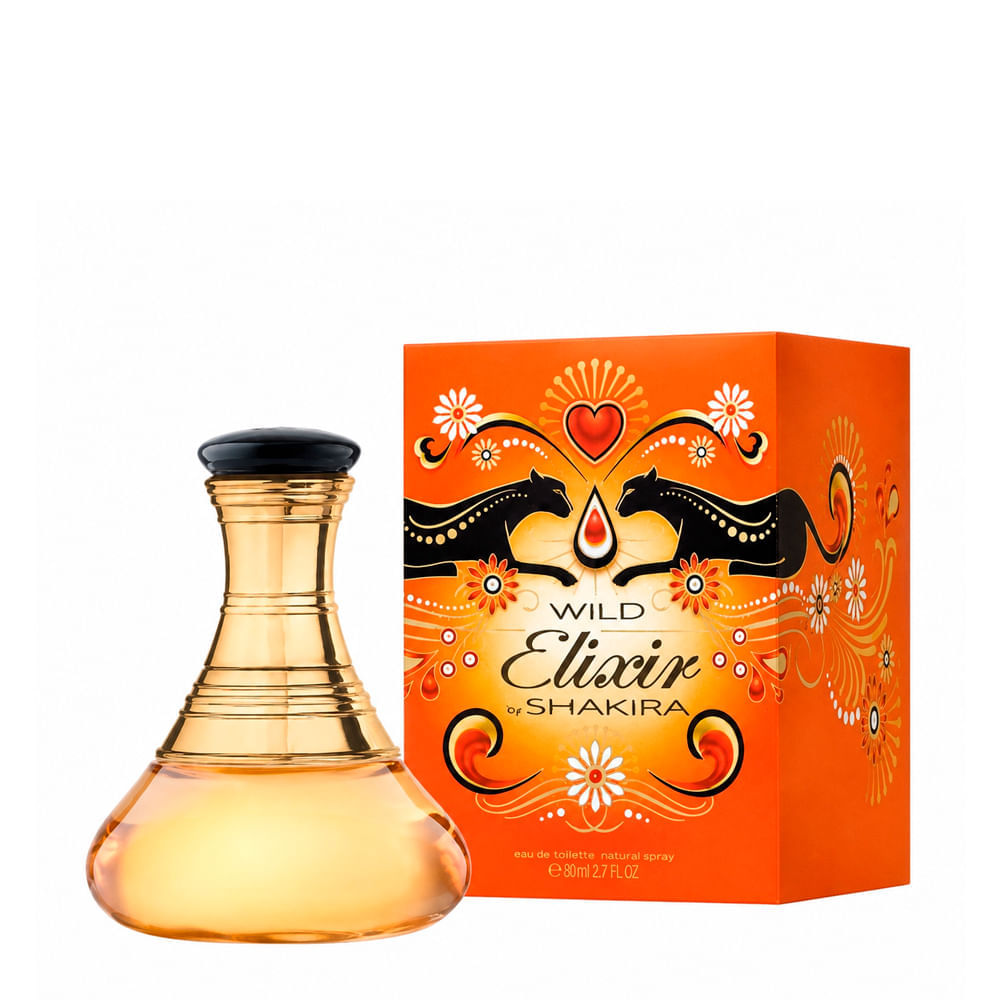 Perfume Feminino Wild Elixir Eau de Toilette Shakira 80ml