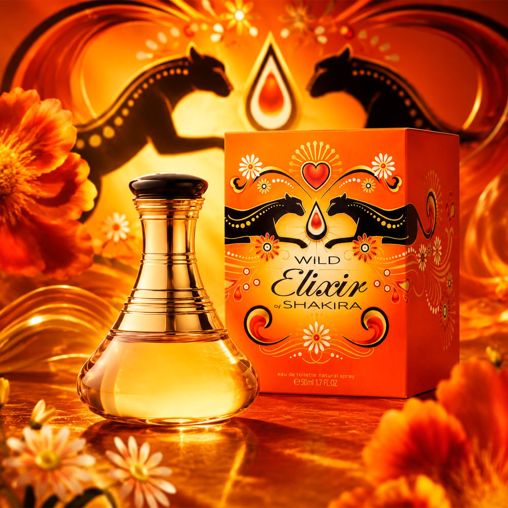 Perfume Feminino Wild Elixir Eau de Toilette Shakira 80ml