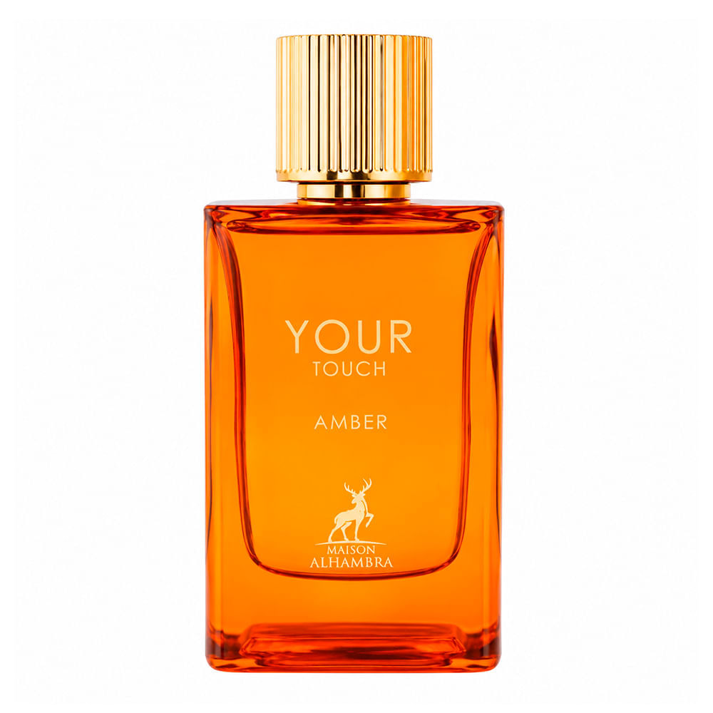 Perfume Árabe Unissex Your Touch Amber Eau de Parfum Maison Alhambra 100ml