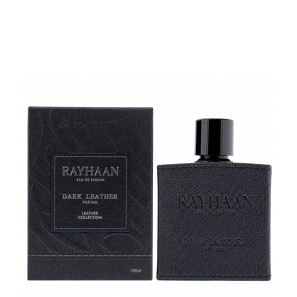 Perfume Árabe Masculino Dark Leather Eau de Parfum Rayhaan 100ml