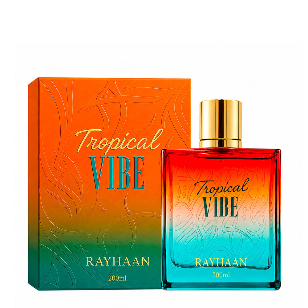 Perfume Árabe Unissex Tropical Vibe Eau de Parfum Rayhaan 100ml