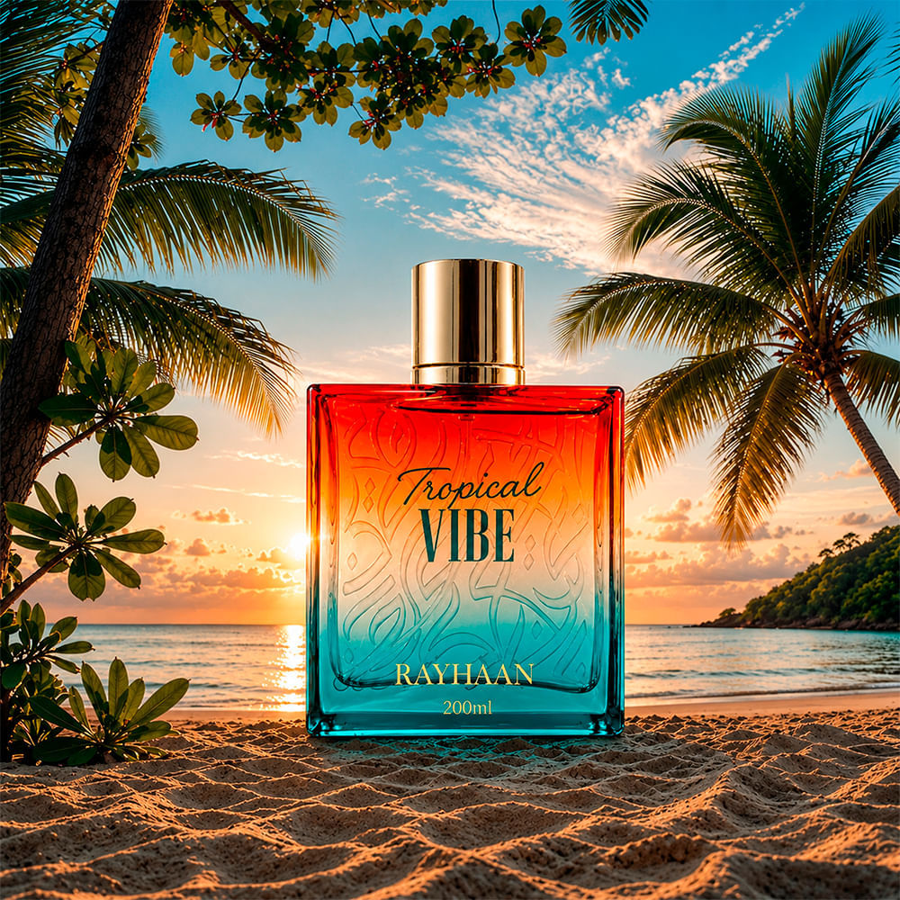Perfume Árabe Unissex Tropical Vibe Eau de Parfum Rayhaan 100ml