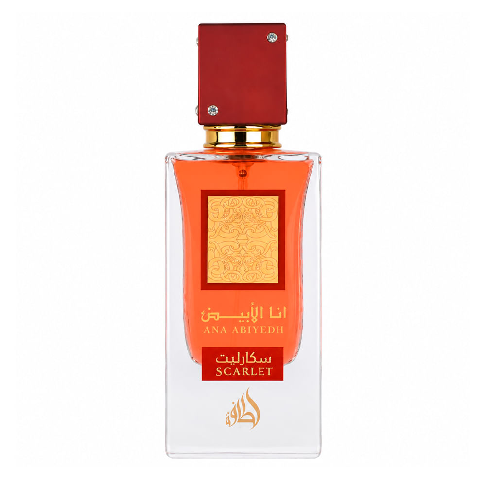 Perfume Árabe Feminino Ana Abiyedh Scarlet Eau de Parfum Lattafa 60ml