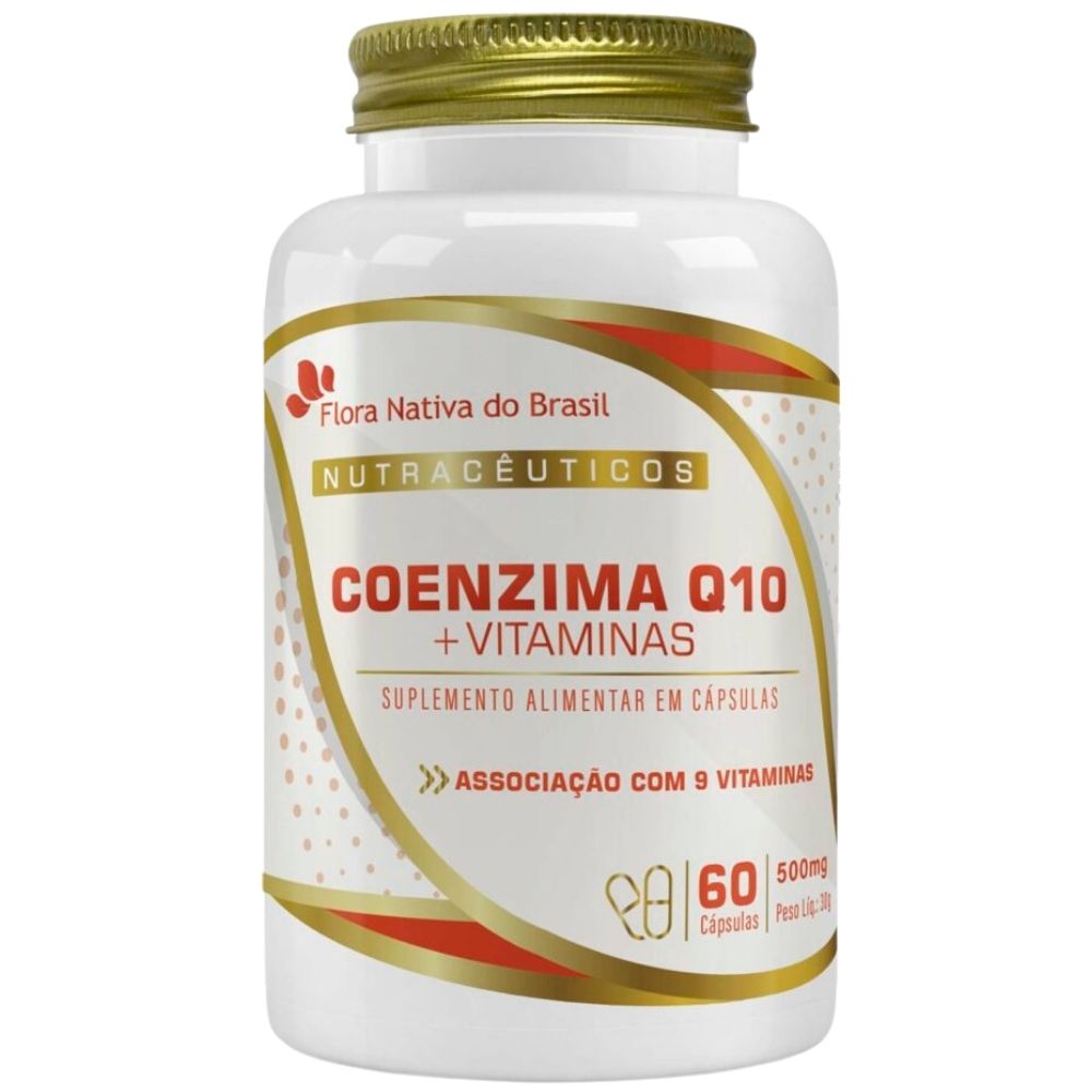Coenzima Q10 + Vitaminas Flora Nativa 60 Cápsulas