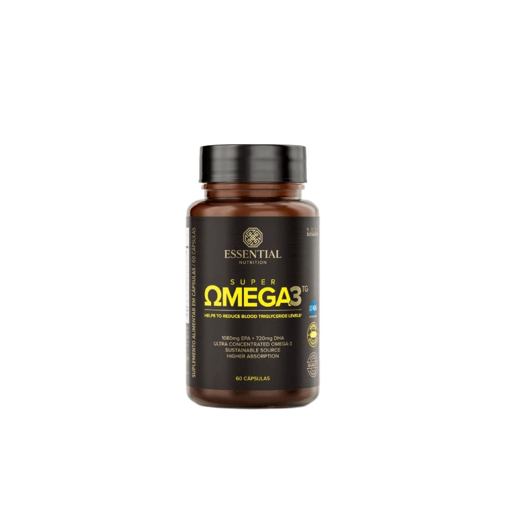 Super Ômega 3 TG Essential Nutrition 60 Cápsulas