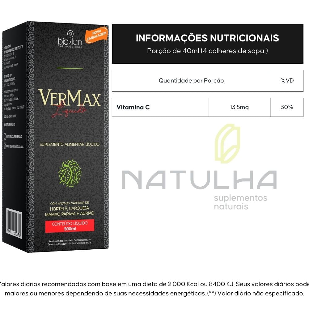 VerMax Líquido Bioklein 500ml