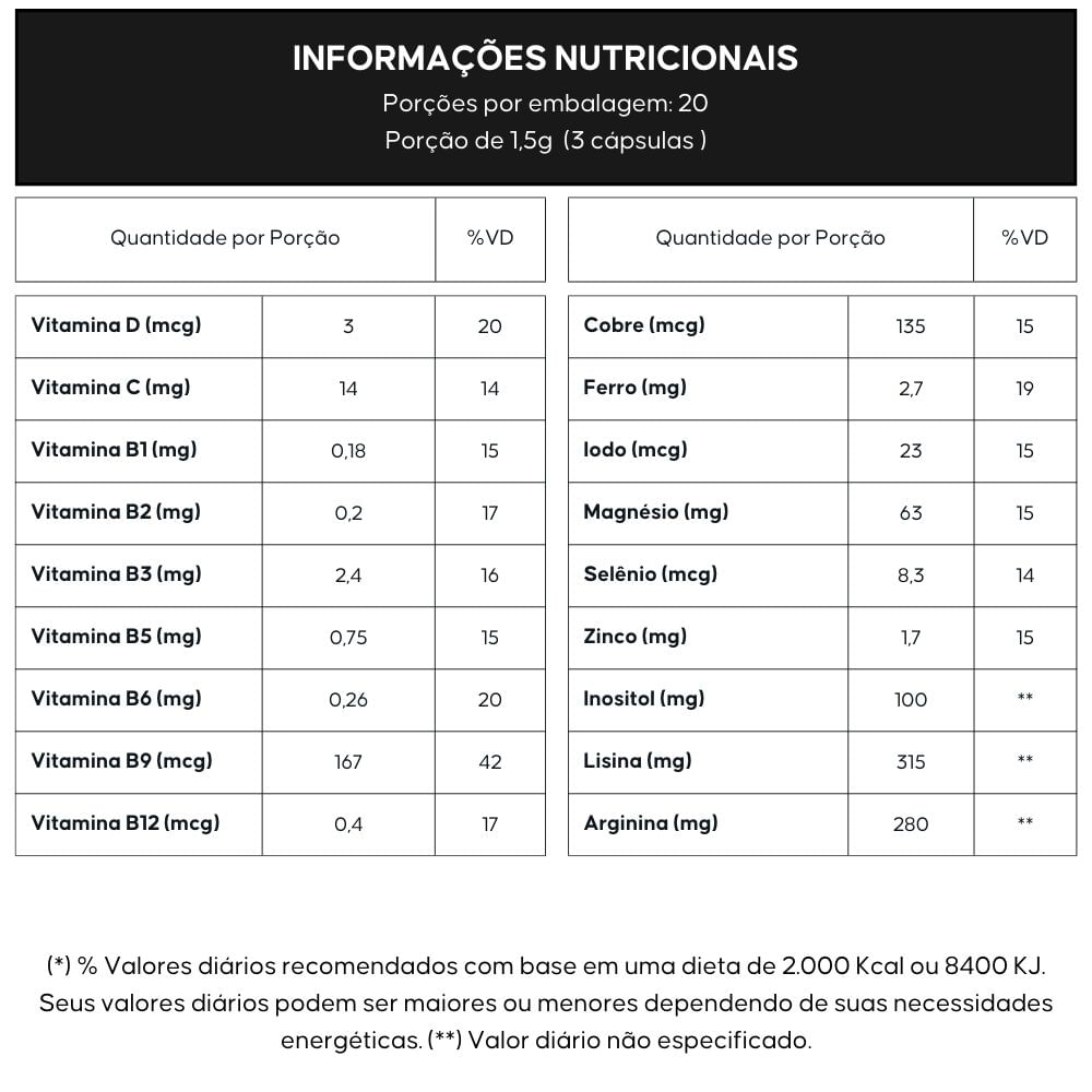 BioNeuro Bioklein 60 Cápsulas