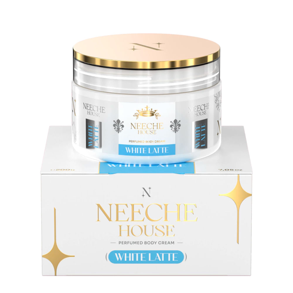 Creme Corporal Neeche House White Latte 200ml