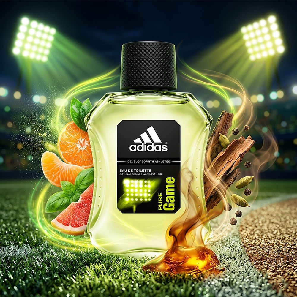 Perfume Masculino Pure Game Eau de Toilette Adidas 100ml