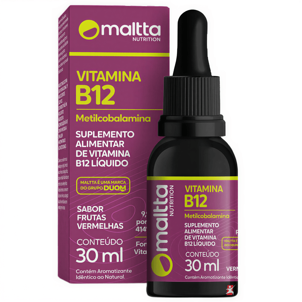 Vitamina B12 Metilcobalamina Maltta Nutrition 30ml