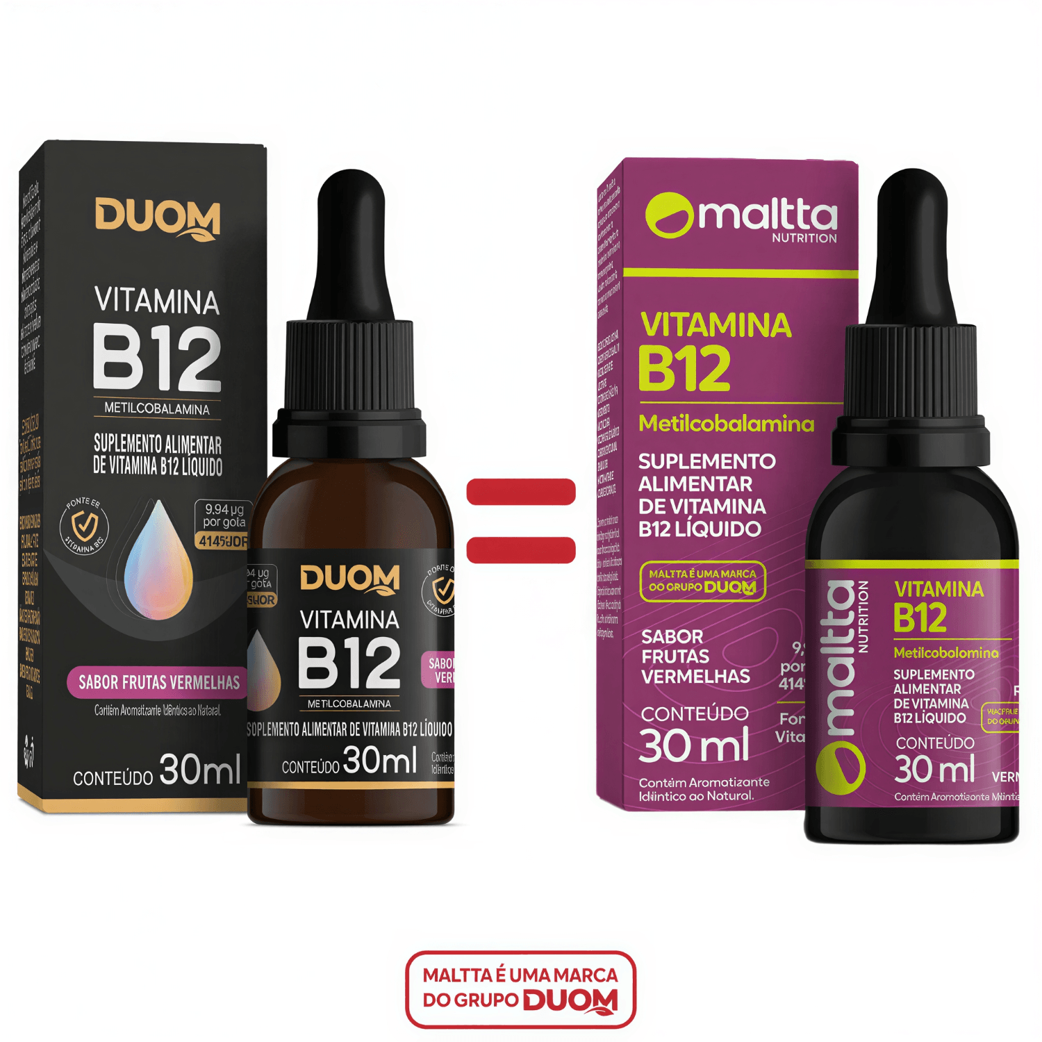 Vitamina B12 Metilcobalamina Maltta Nutrition 30ml