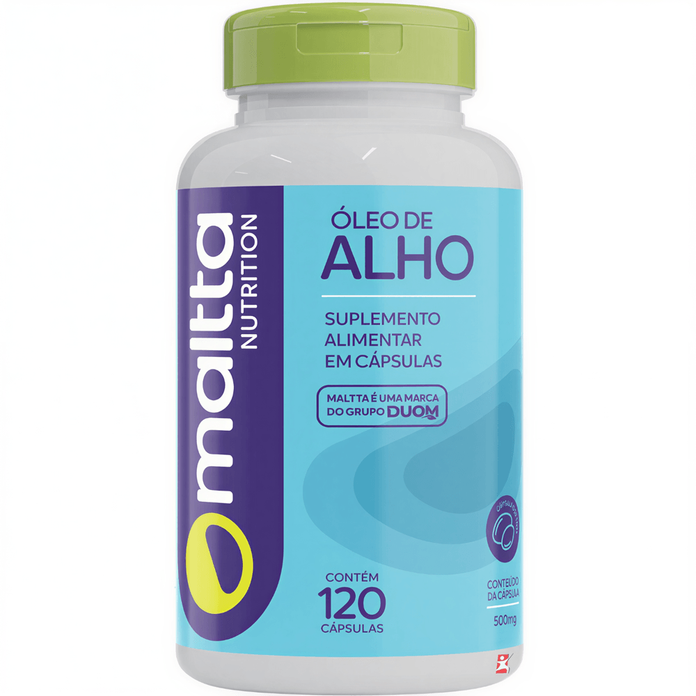 Óleo de Alho Maltta Nutrition 500mg 120 Cápsulas
