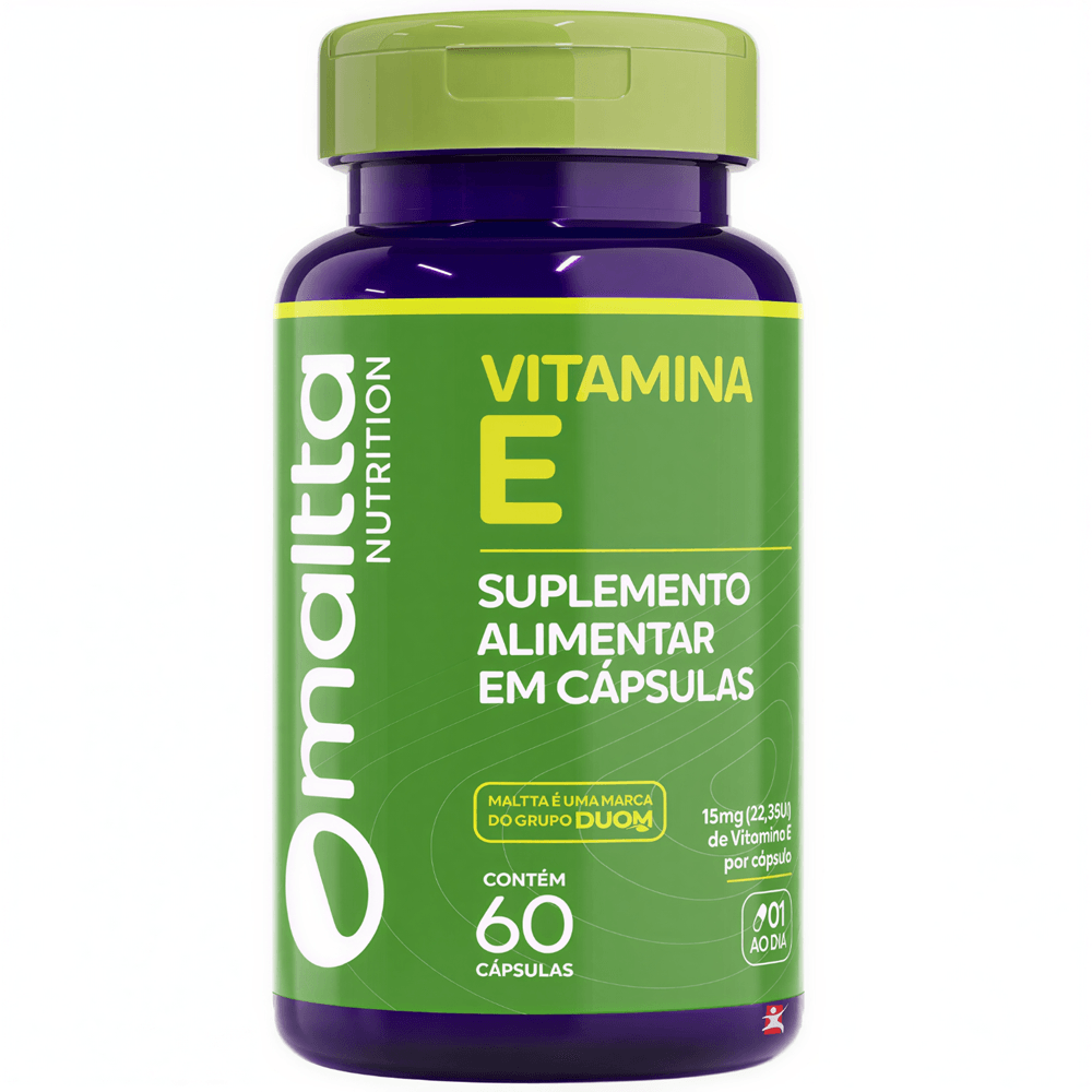 Vitamina E Maltta Nutrition 60 Cápsulas