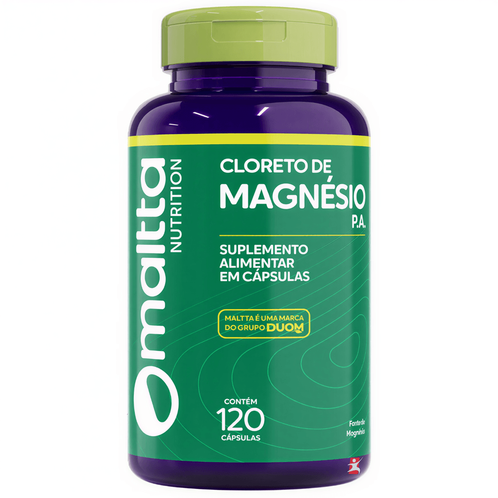 Cloreto de Magnésio P.A. Maltta Nutrition 120 Cápsulas