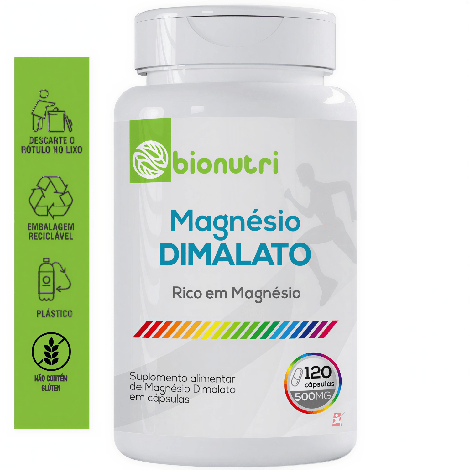 Magnésio Dimalato Bionutri 120 Cápsulas