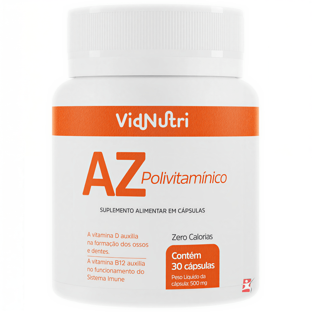 AZ Polivitamínico Vidnutri 30 Cápsulas