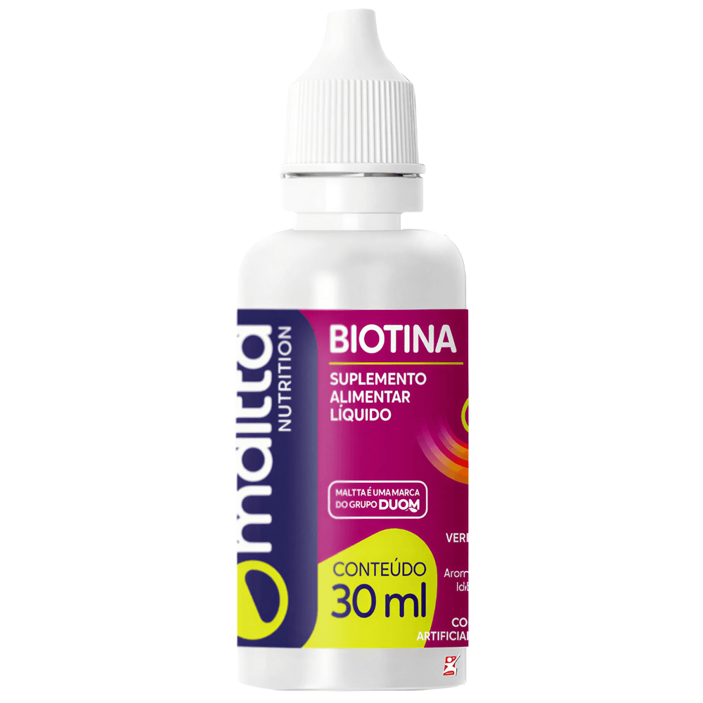 Biotina Maltta Nutrition Sabor Frutas Vermelhas 30ml