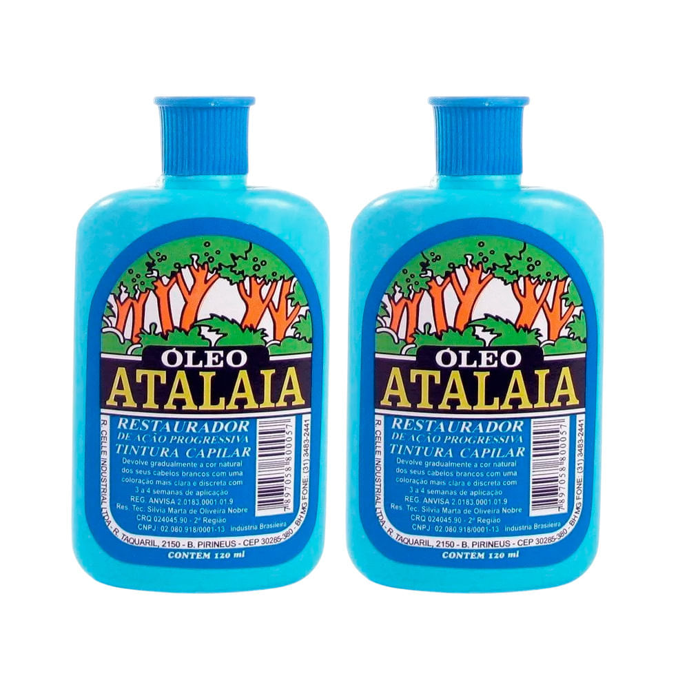 Kit Óleo Capilar Atalaia 120ml 2 Unidades