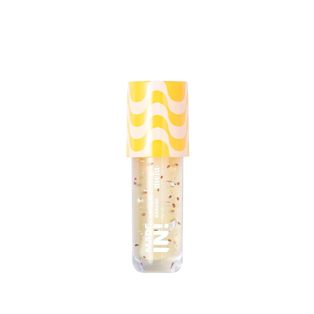 Hidratante Labial Ruby Rose Lip Oil Made In Melu Calda De Banana 4ml