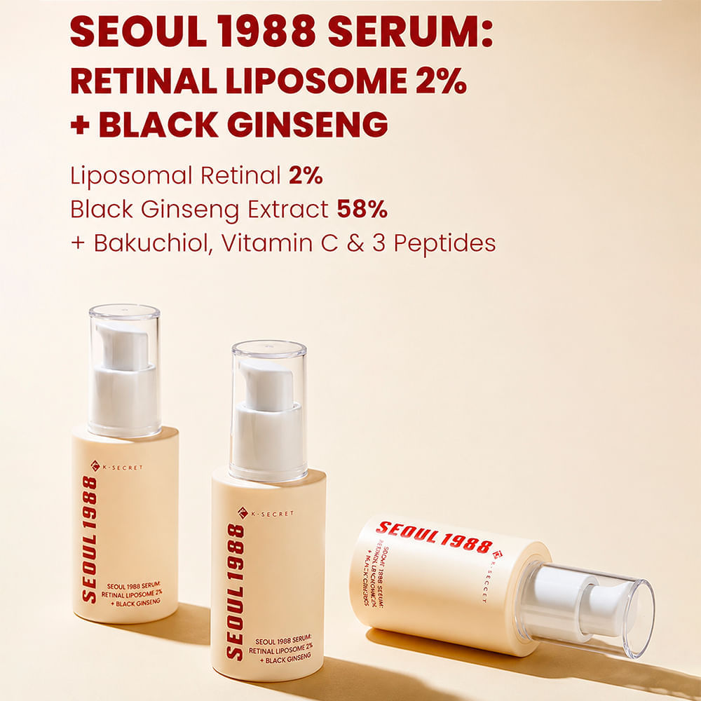Sérum Facial Seoul 1988 Retinal Liposome K-Secret 30ml
