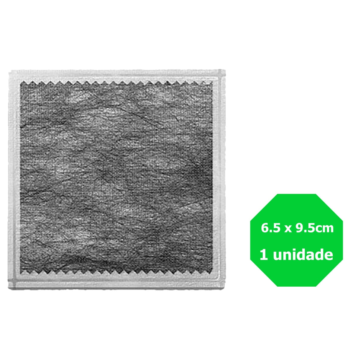 Curativo Actisorb Plus25 Carvão Ativado Prata 6.5x9.5cm Unidade
