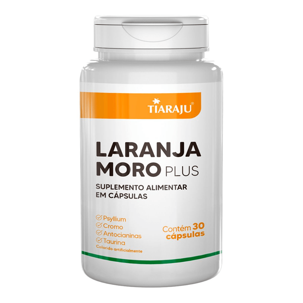 Laranja Moro Plus Tiaraju 30 Cápsulas