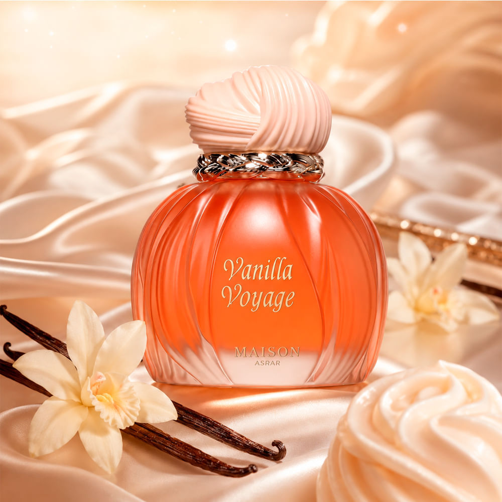 Perfume Árabe Unissex Vanilla Voyage Eau de Parfum Maison Asrar 100ml
