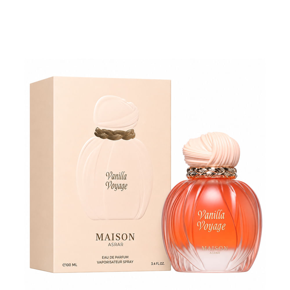 Perfume Árabe Unissex Vanilla Voyage Eau de Parfum Maison Asrar 100ml