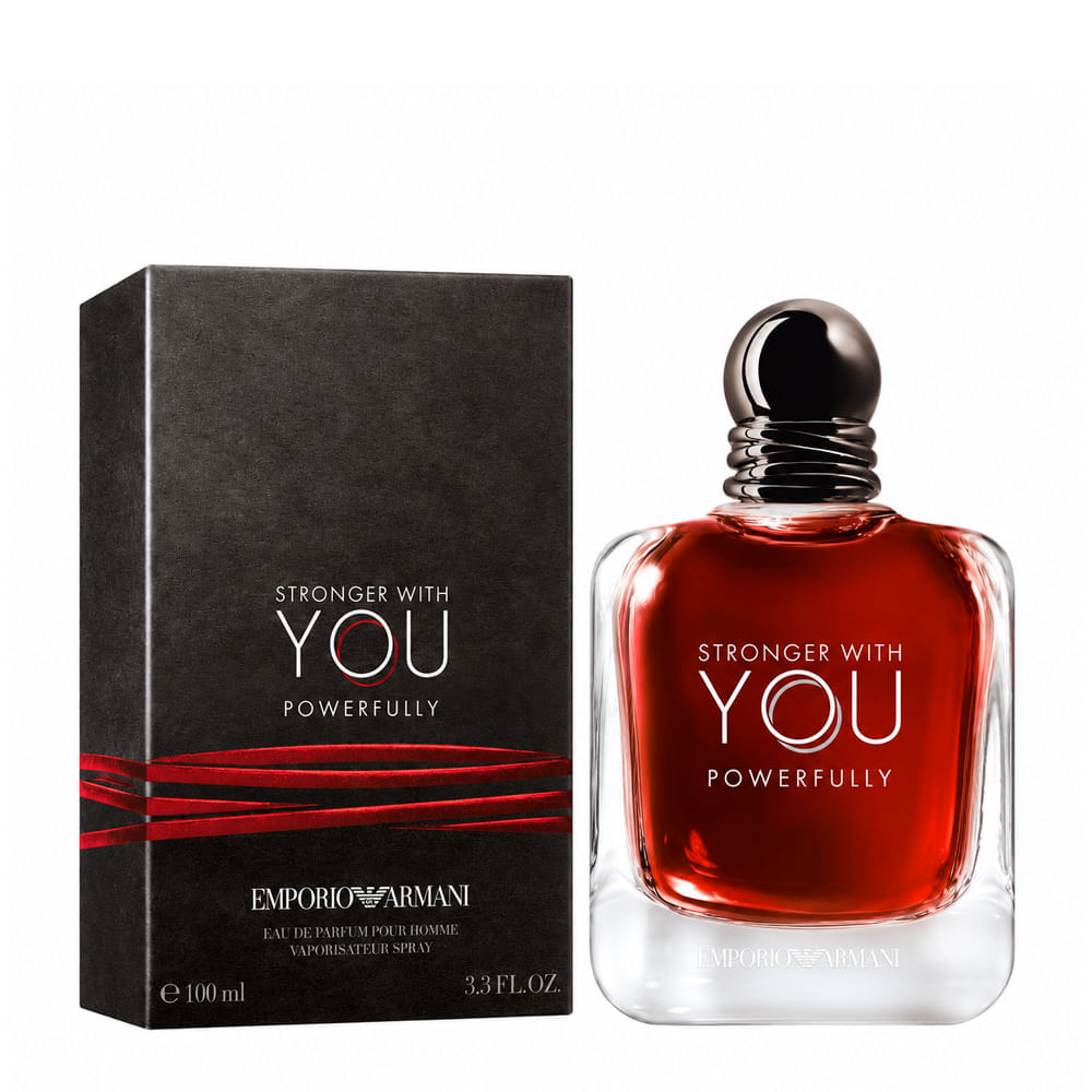 Perfume Masculino Stronger With You Powerfully Eau de Parfum Emporio Armani 100ml