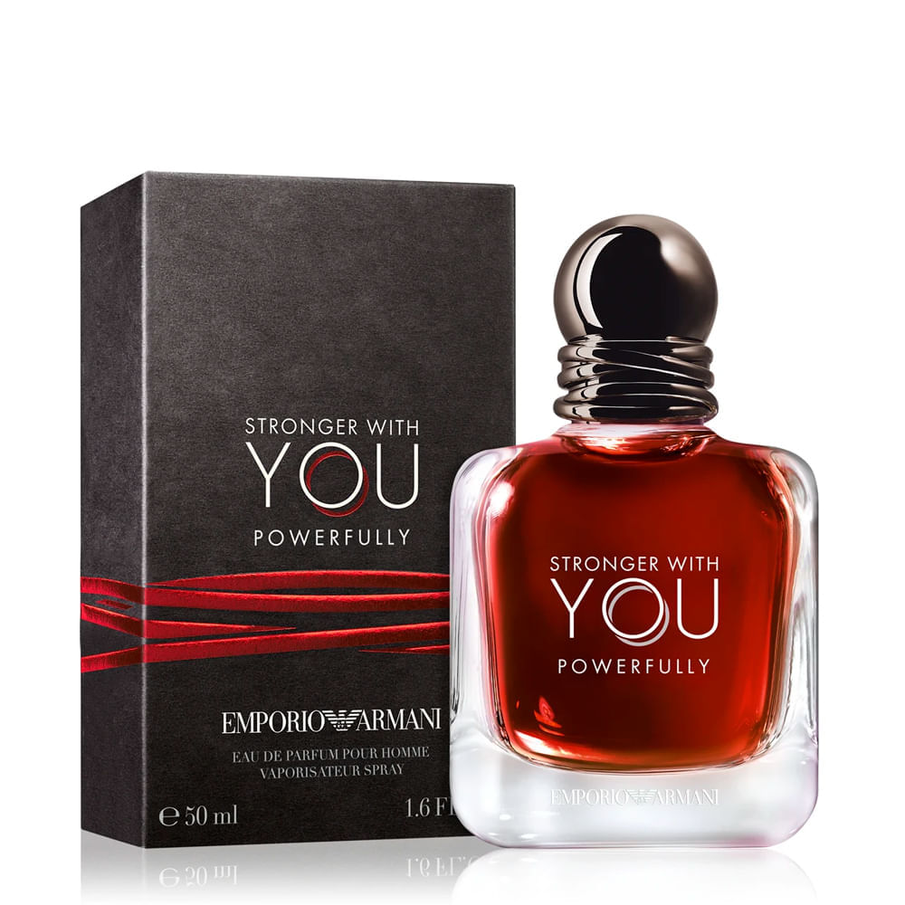 Perfume Masculino Stronger With You Powerfully Eau de Parfum Emporio Armani 50ml