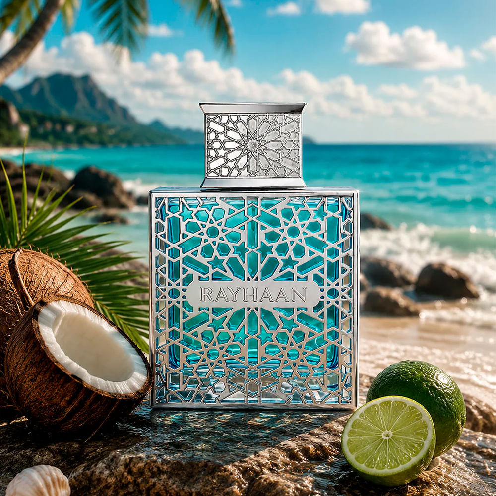 Perfume Masculino Aquatica Pour Homme Eau de Parfum Rayhaan 100ml