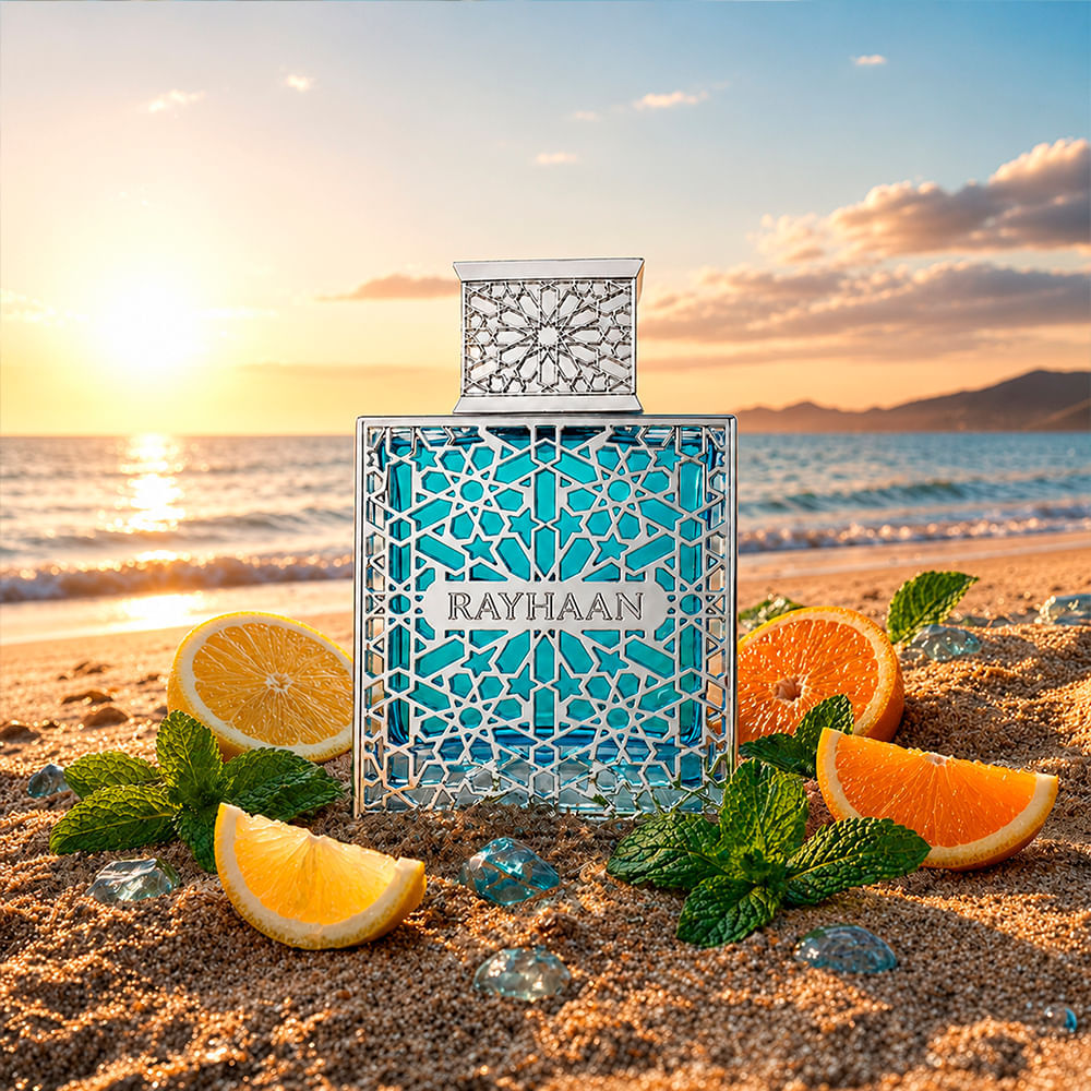 Perfume Masculino Aquatica Pour Homme Eau de Parfum Rayhaan 100ml