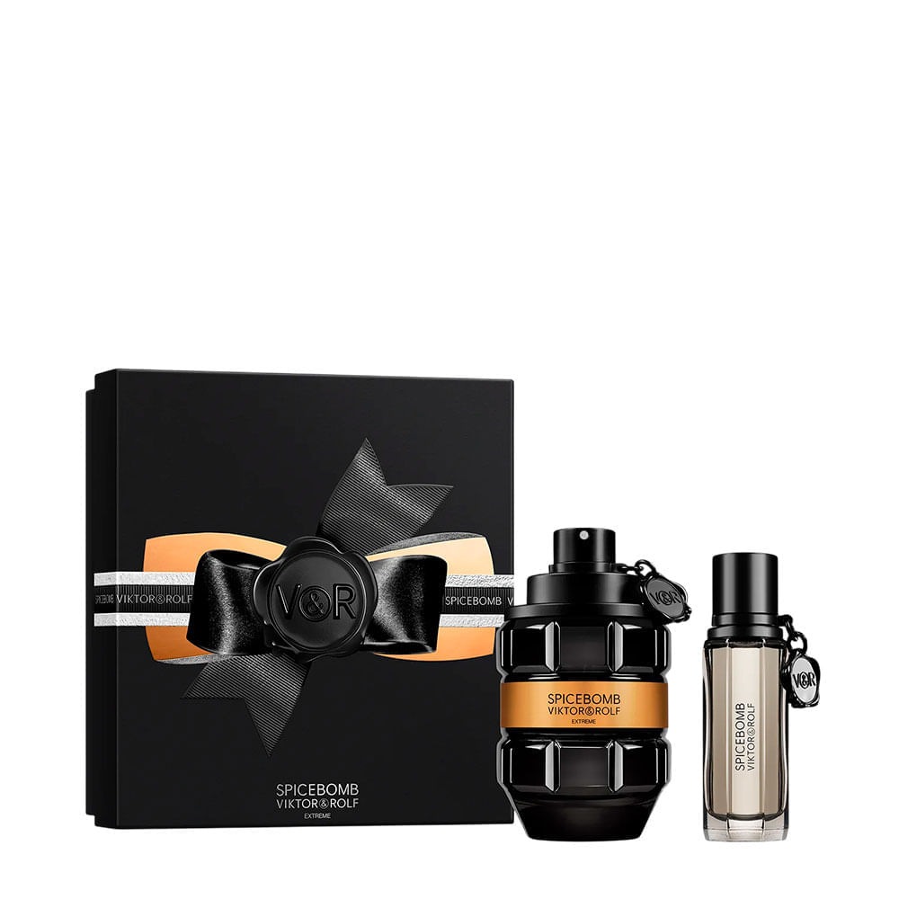 Kit Viktor & Rolf Spicebomb Extreme Masculino Eau de Parfum 90ml + Eau de Toilette 20ml