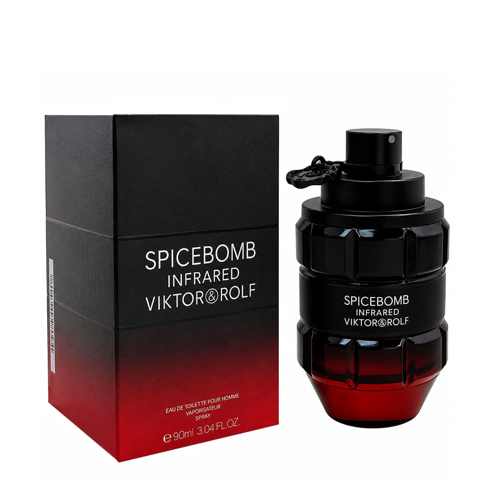 Perfume Masculino Spicebomb Infrared Pour Homme Eau de Toilette Viktor & Rolf 90ml