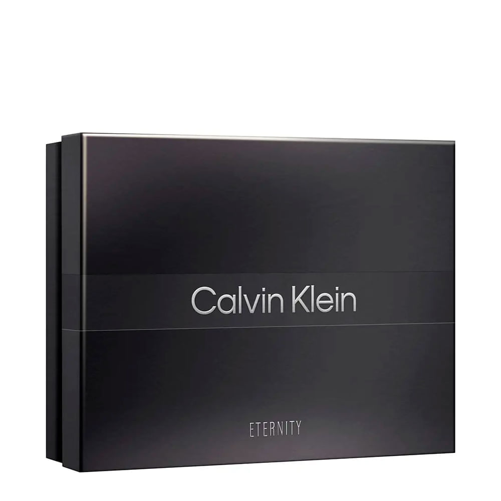Kit Calvin Klein Eternity Masculino Eau de Toilette 100ml + Desodorante Spray 150ml + Shower Gel 100ml