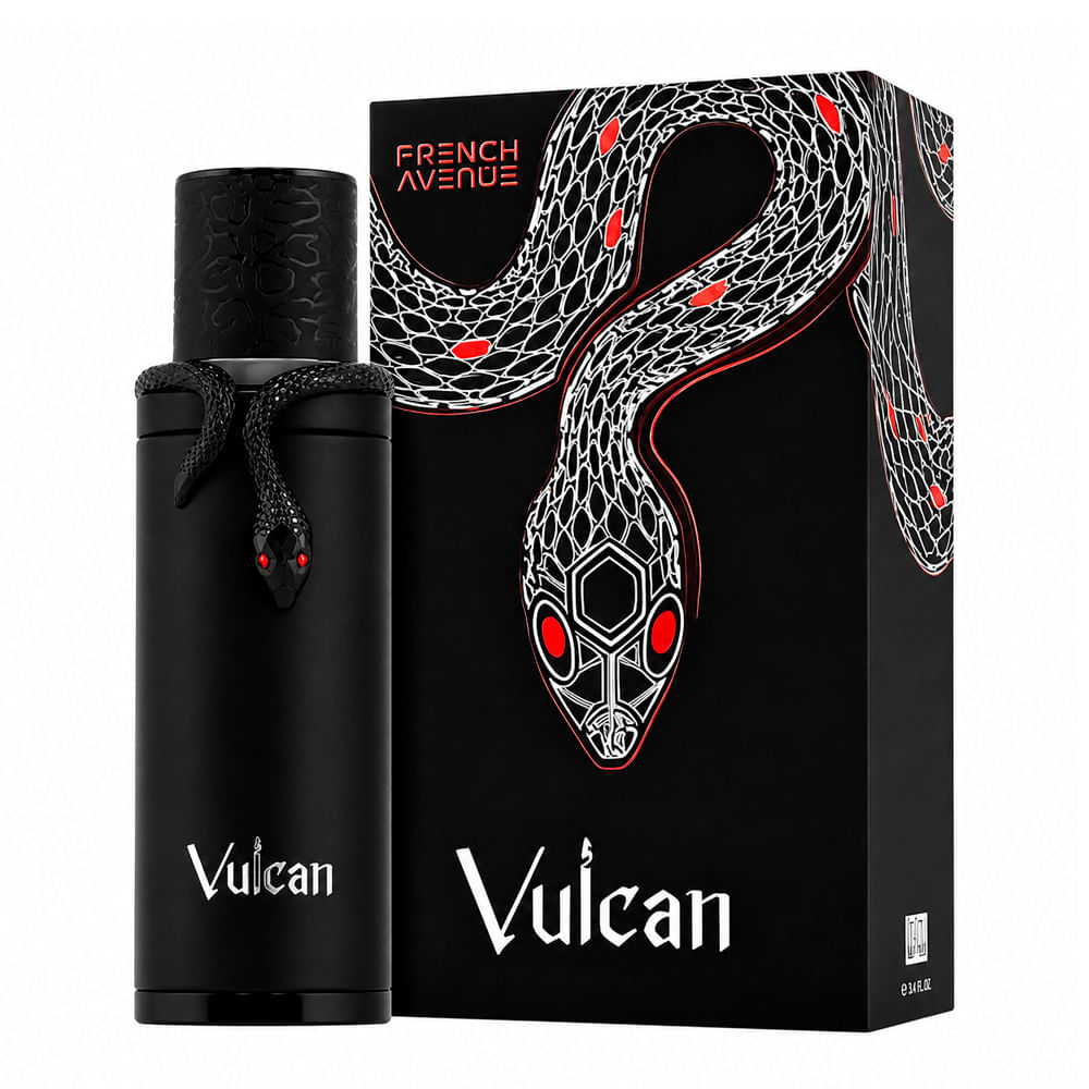 Perfume Árabe Masculino Vulcan Edition Limitee Extrait de Parfum French Avenue 100ml