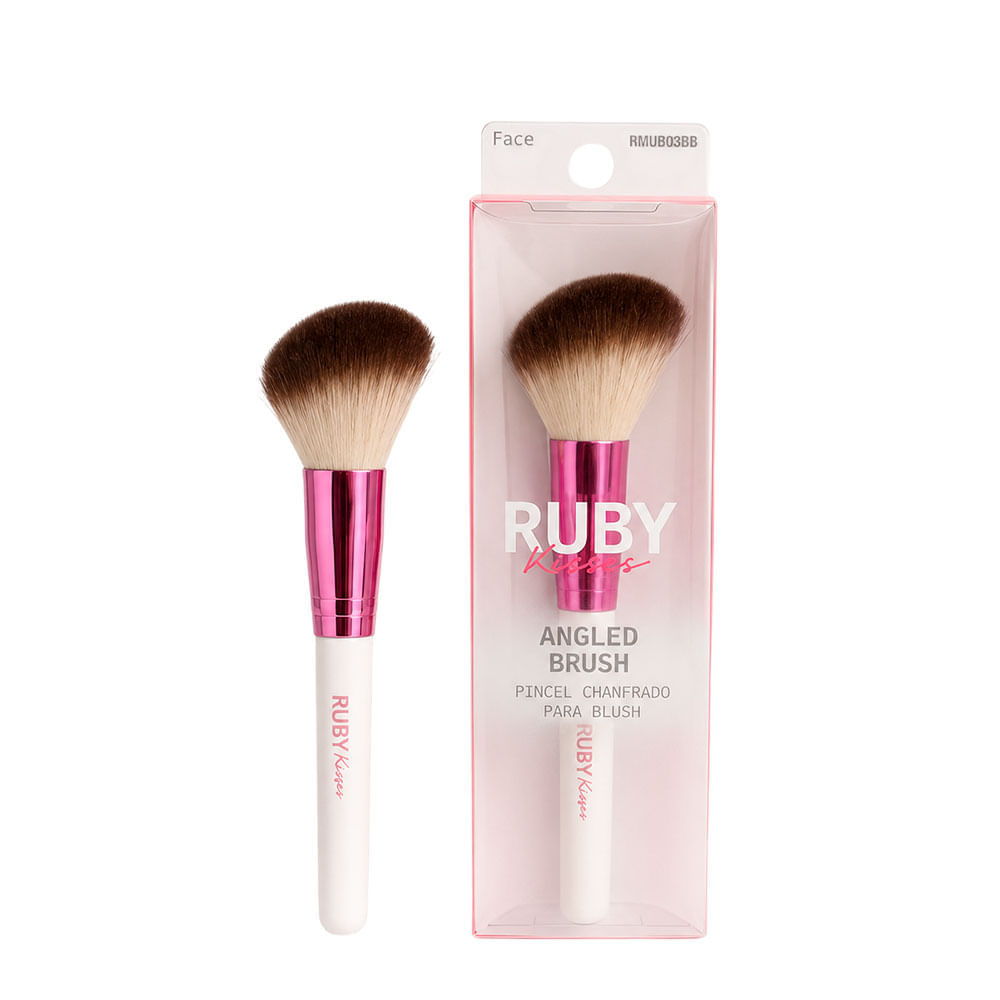 Pincel Chanfrado para Blush Ruby Kisses Angled Brush