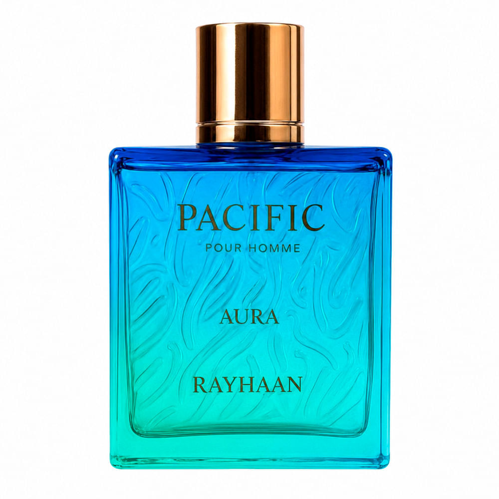 Perfume Masculino Pacific Aura Pour Homme Eau De Parfum Rayhaan 100ml