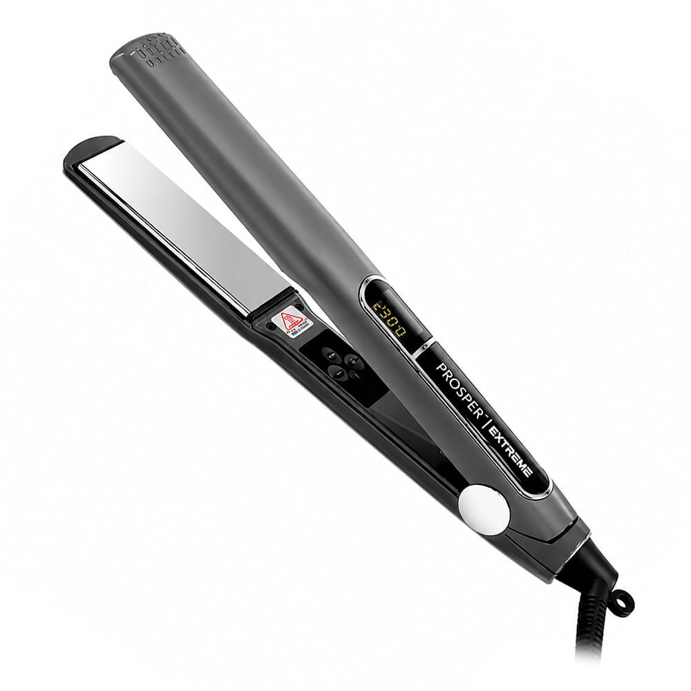 Chapinha De Cabelo Prosper P1102 Cinza E Preto Bivolt