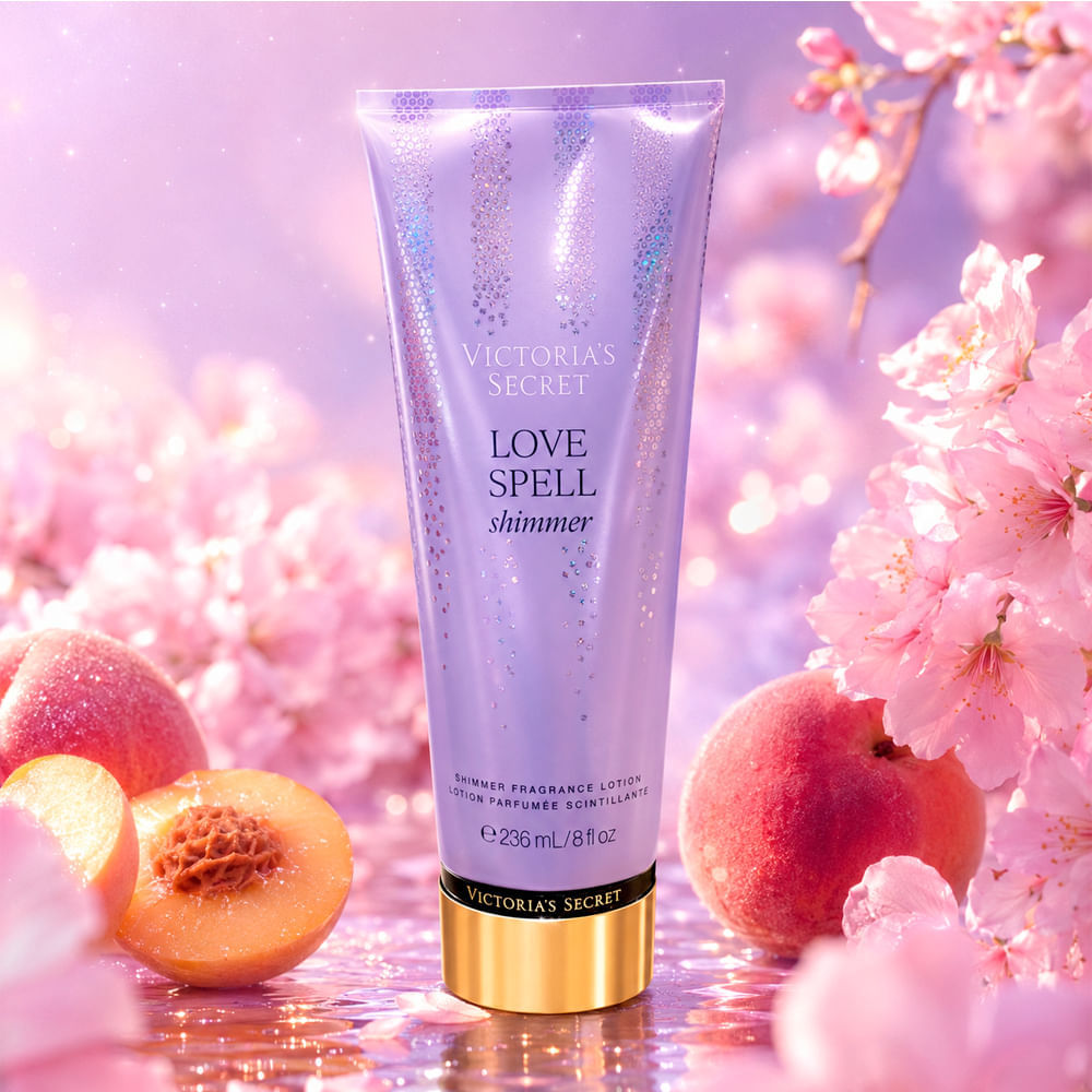 Body Lotion Love Spell Shimmer Victoria's Secret 236ml