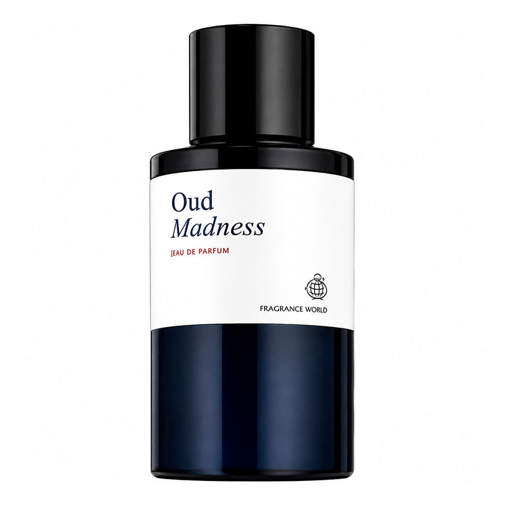 Perfume Árabe Unissex Oud Madness Eau de Parfum Fragrance World 100ml