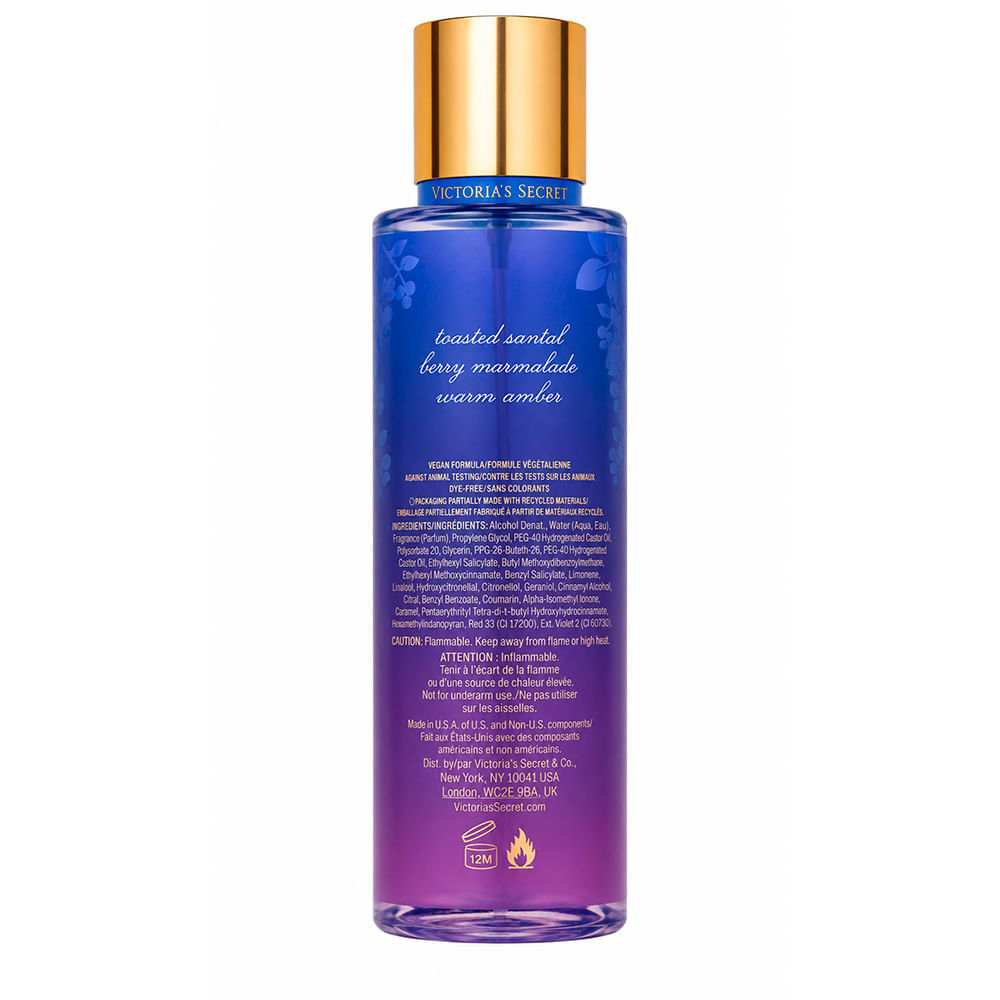 Body Splash Twilight Amber Berry Victoria's Secret 250ml