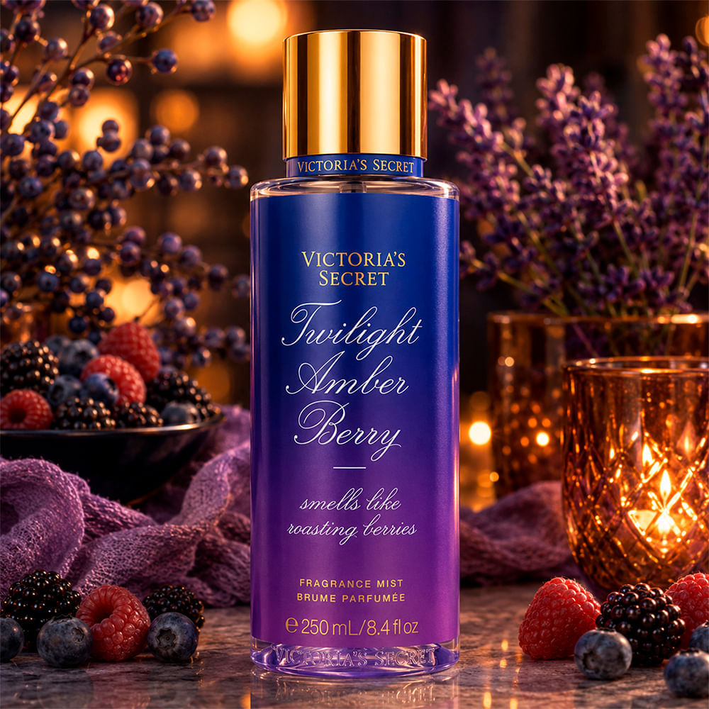 Body Splash Twilight Amber Berry Victoria's Secret 250ml