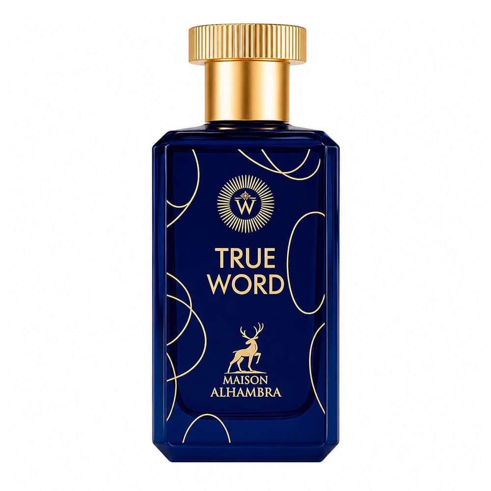Perfume Árabe Unissex True Word Eau de Parfum Maison Alhambra 100ml