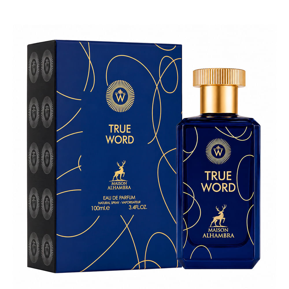 Perfume Árabe Unissex True Word Eau de Parfum Maison Alhambra 100ml