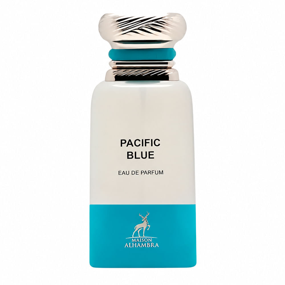Perfume Árabe Unissex Pacific Blue Eau De Parfum Maison Alhambra 80ml
