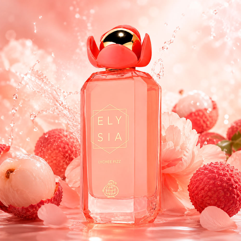 Perfume Árabe Feminino Elysia Lychee Fizz Eau de Parfum 100ml
