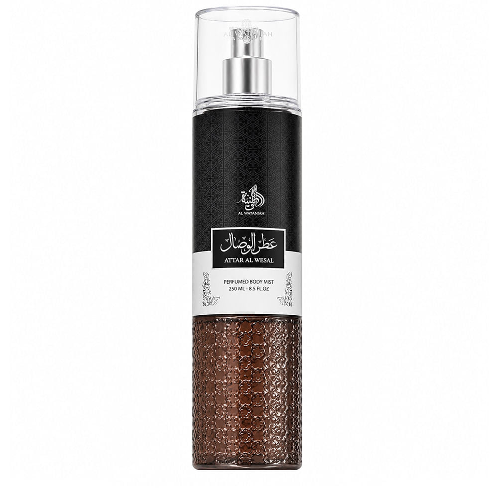 Body Mist Árabe Attar Al Wesal Al Wataniah 250ml