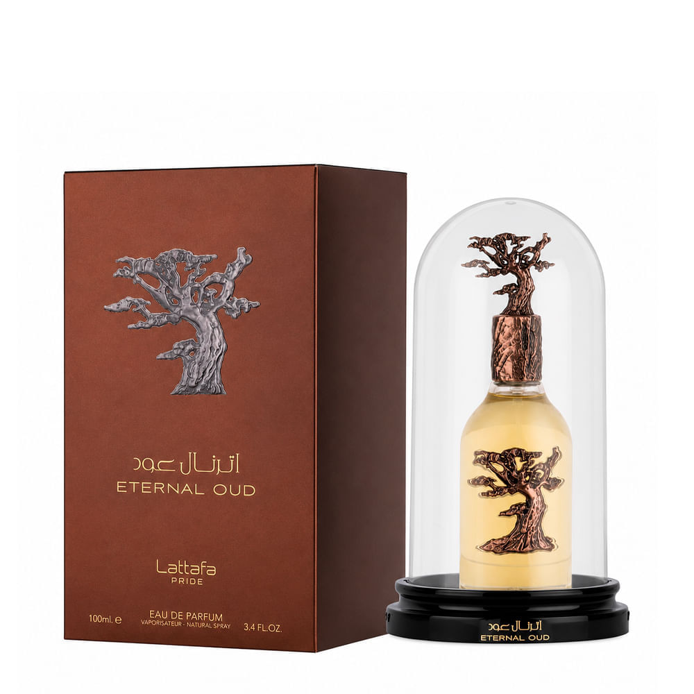 Perfume Árabe Unissex Lattafa Pride Eternal Oud Eau de Parfum 100ml